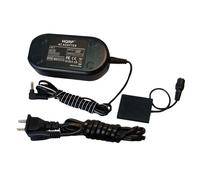 HQRP Adattatore AC + Dc Accoppiatore per Canon A2500,A2600,A3500 È, Elph 340 Hs