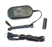 HQRP Adattatore AC + Dc Accoppiatore per Canon Powershot Ixy 1, 3, 50S,Ixy 51S
