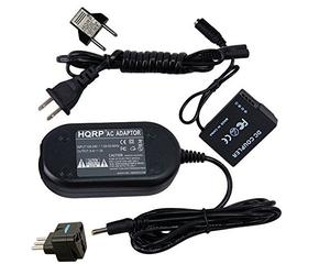 HQRP Adattatore AC e Accoppiatore di CC compatibile con Panasonic DMW-AC8 / DMW-AC8PP, DMW-DCC8 di ricambio