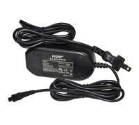 HQRP Adattatore Ca Caricabatterie per Canon Vixia HF M50,HF M52,HF M500