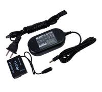 HQRP Adattatore Ca E Dc Accoppiatore Per Panasonic Lumix DMC-G5K DMC-G6 DMC-G6K