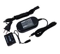 HQRP Adattatore Ca E Dc Accoppiatore Per Panasonic Lumix DMC-G5K DMC-G6 DMC-G6K