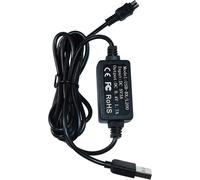 HQRP Adattatore Caricatore USB Nero Per Camcorder Sony HandyCam