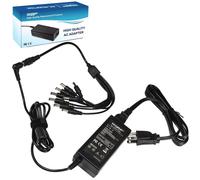 HQRP Alimentatore AC A 8 Porte Per Telecamere CCTV 12V 5A + Cavo A Pigtail