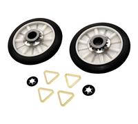 HQRP Asciugatrice Tamburo Supporto Roller Set per Crosley Cedc Ceds Cedx Cgds