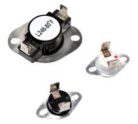 HQRP Asciugatrice Termostato & Thermal Fuse Kit Per Admiral LA1053 Replacement