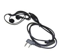 HQRP Auricolare Cuffie Ptt Mic per Retevis H-777,RT-5R,RT-5RV,RT-B6