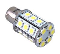 HQRP BA15s 24 LED SMD 5050 Bianco Freddo 3W Lampadina LED Per #93 382 1141 1156