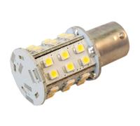 HQRP BA15s 30-SMD LED Lampadina Caldo Bianco per 1141 1156 Keystone Rv Rimorchio