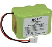 HQRP Batteria Interna 7.2V 600 mAh Per ICOM IC-3SAT IC-45A IC-45SE IC-M7