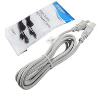 HQRP Bianco 3M AC Cavo di Alimentazione per Xbox 360 Diaspro, Falcon E Slim