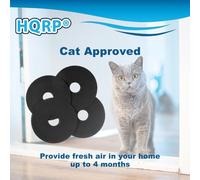 HQRP Carbone Attivo Lettiera per Gatti Scatola Filtri Nascosto Piante