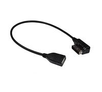 HQRP Cavo adattatore MDI AMI/MMI/USB per Volkswagen Amarok, Beetle, EOS, Golf, Jetta, Multivan, Passat, Phaeton, Polo, Scirocco, Touran, Tiguan, Touareg; Audi A1, A3, A4, A5, A6, A7, A8, Q3, Q5, Q7
