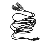 HQRP - Cavo di alimentazione universale per sedia reclinabile, sedia sollevatore, divano reclinabile, divano reclinabile da 42 pollici, cavo splitter a 2 pin, cavo di alimentazione Y compatibile con