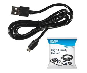 HQRP Cavo di ricarica da USB a micro USB per sistema di telecamere di sicurezza domestica Blink XT/Blink Sync Module Coaster