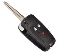 HQRP Chiave Pieghevole Ciondolo Shell Telecomando Custodia Protettiva con 3 P...