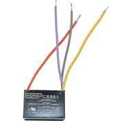 HQRP Condensatore Funzionante Con Harbor Breeze Soffitto Ventola 4.8uf+6uf+6uf