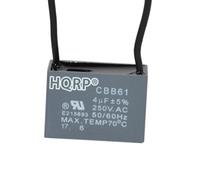 HQRP Condensatore Motore CBB61 4uf 2-Wire per Hampton Bay Soffitto Ventole