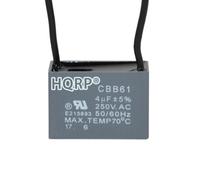 HQRP Condensatore Motore CBB61 4uf 2-Wire per Harbor Breeze Soffitto Ventole