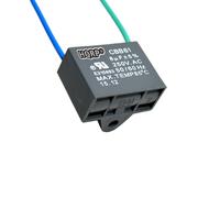 HQRP Condensatore Per Hampton Bay Soffitto Ventola 8uf 2-Wire,CBB61 Ricambio