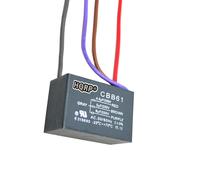 HQRP Condensatore per Harbor Breeze Soffitto Ventola 4.5uf+5uf+6uf 4-Wire,