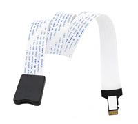 HQRP Confezione da 2 cavi di prolunga da micro SD a scheda SD maschio a femmina, prolunga flessibile per schede TF per stampanti 3D, GPS per auto, DVR, Raspberry Pi, Ender 3 V2, CR-10