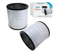 HQRP Confezione da 2 filtri compatibili con Dyson Pure Cool Link TP02 TP03, Pure Cool TP01 AM11 Tower, ventola personale Pure Cool Me BP01, compatibile con 968126-03 EVO Filter 2a generazione