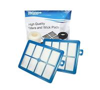 HQRP Confezione da 2 filtri Hepa compatibili con Electrolux Harmony, Oxygen, Oxygen Ultra, Oxygen 3 Ultra Canister, Aptitude Upright Aspirapolvere, EL012B