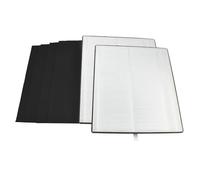 HQRP Confezione da 2 filtri True HEPA e 4 filtri al carbonio compatibili con Vornado MD1-0022, MD1-0023, adatti per purificatore d'aria AC300, AC350, AC500, AC550, PCO200, PCO300, PCO375DC, PCO500,