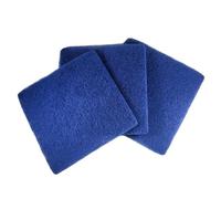 HQRP Confezione da 3 cuscinetti filtranti per laghetto koi, 31,8 x 31,8 cm, per esterni, giardini, cascate