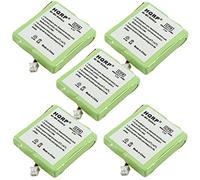 HQRP Confezione da 5 batterie compatibili con telefoni cordless Fritz!FON DECT MT-D/MT-D VOIP DECT/MT-D AVM20002434 / VOIP DECT / 36F6