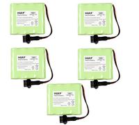 HQRP Confezione da 5 batterie da 6 V compatibili con DL-31, HTL-12, 4AA-CA0012-2, Secure Lox S717, serratura elettronica senza chiave per porta dell'hotel