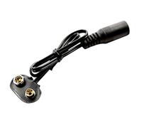 HQRP - Connettore a scatto per batteria da 9 V, compatibile con Visual Sound 1 One Spot batteria clip convertitore di ricambio