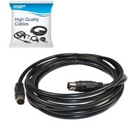 HQRP 9-pin Mini-Din Maschio A (M/M) Ingresso Audio Cavo