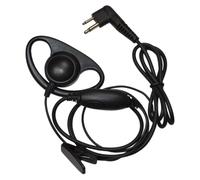 HQRP D Forma Auricolare Cuffie per Motorola CP88 CP100 CP150 CP200 CP250 CP300