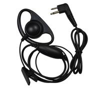 HQRP D Forma Auricolare Cuffie Ptt Microfono Per Hyt TC-500 TC-508 TC-518 TC-600