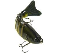 HQRP Esca Artificiale Pesca Nera 3,9" 0,6oz S-Sagomata Multi-Azione