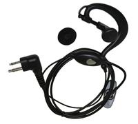 HQRP Esterna Orecchio Loop 2Pin Cuffie W/ Ptt Microfono per Motorola Serie Radio
