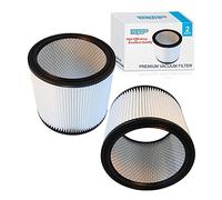 HQRP filtro HEPA Cartridge Fits shop-vac 90304 (tipo U) replacement; Full size Vacs sottobicchiere