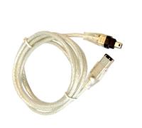 HQRP Firewire 4-6 Pin Cavo Per Panasonic PV-DV103,PV-DV200,PV-DV201 Telecamera