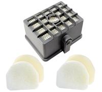 HQRP Hepa + 2x Foam&felt Filtro Kit Per Shark Rotatore XHF450 XFF450 Ricambio