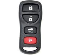 HQRP Keyless Remoto Custodia Cover Portachiavi 4 Pulsanti Per Nissan Sentra 2006
