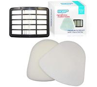 HQRP Kit: Filtro Hepa + Schiuma & Feltro per Shark Navigatore, XHF350/XFF350