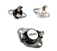 HQRP Kit termostato per asciugatrice e fusibile termico compatibile con General Electric GE AD924WSX1; Norge DEL202WC DEL203AC DEL203AC DEL203AC DEL203HC DEL203HC