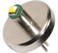 HQRP Lampadina LED 3W Bi-Pin 110LM per Maglite Solitaire Mini LM2A001