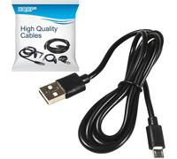 HQRP Micro Cavo USB Caricabatteria Per Logitech Ultrasottile Tastiera Folio m1,
