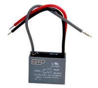 HQRP Motore Soffitto Ventola Condensatore 1uF + 2uF 3-Wire CBB61 Ricambio (1x O