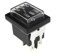 HQRP On Off Potenza Interruttore 4-Pins W/Impermeabile Cover HY12-9-7 HY12-9-4