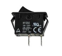 HQRP On Off Rocker Interruttore 2-Prong 16A 125V per Kedu HY35C, Sega, Aria