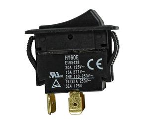 HQRP On Off Rocker Interruttore 4-Prong 20A 125V per Kedu HY60E,2LNC4,D507336